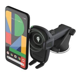 Open Box - iOttie - One Touch Wireless 2 Car & Desk Mount 10W Qi Wirel Black